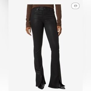 PAIGE High Rise LouLou Jeans. Size 32. Black